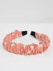 Коралловый ободок для волос