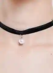 Серебряный чокер