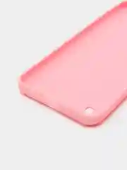 Розовый чехол силиконовый матовый для Realme C21