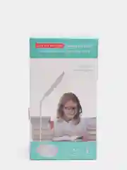 Розовый настольный светильник на гибкой стойке с сенсорным управлением/ лампа для чтения