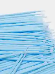 Голубой микробраши, 100 штук