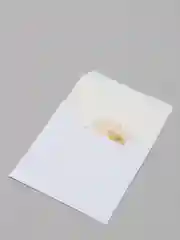Золотой открытка с конвертом