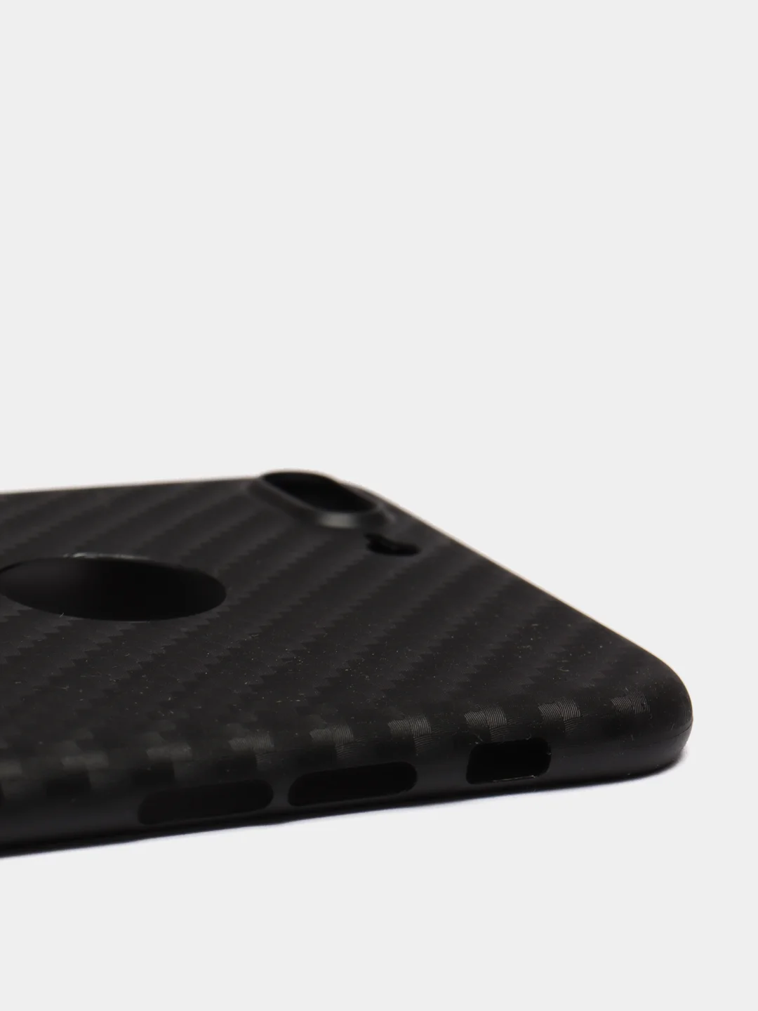 Накладка для iPhone 7/8 Plus Platina Super Slim 0,3 мм, Carbon Design, черная