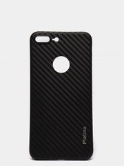 Накладка для iPhone 7/8 Plus Platina Super Slim 0,3 мм, Carbon Design, черная