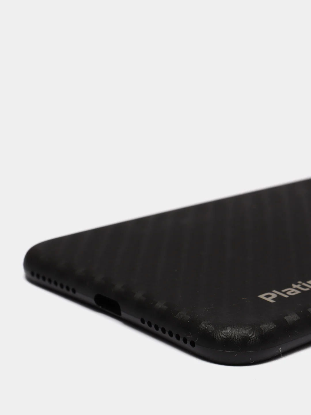 Накладка для iPhone 7/8 Plus Platina Super Slim 0,3 мм, Carbon Design, черная