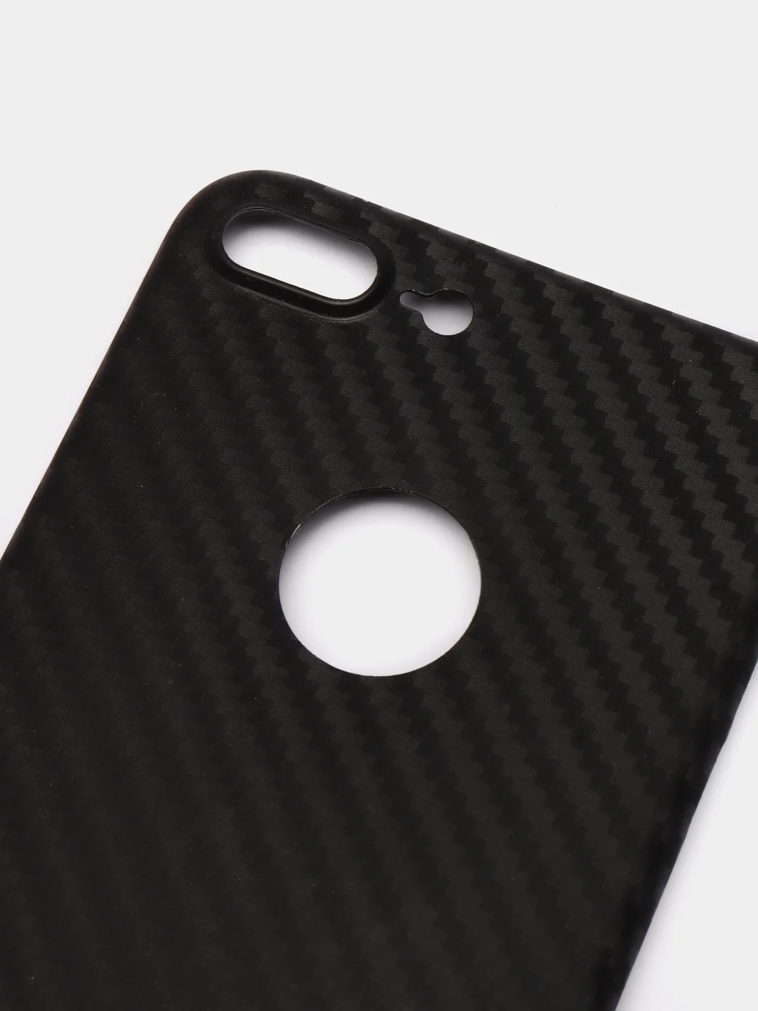 Накладка для iPhone 7/8 Plus Platina Super Slim 0,3 мм, Carbon Design, черная