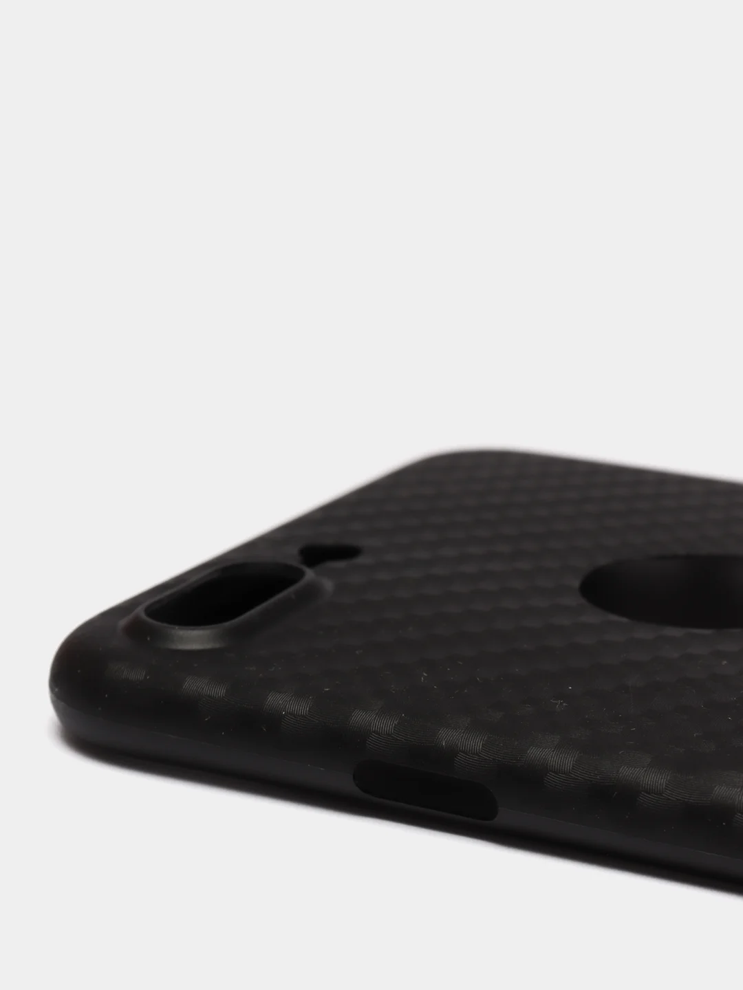 Накладка для iPhone 7/8 Plus Platina Super Slim 0,3 мм, Carbon Design, черная