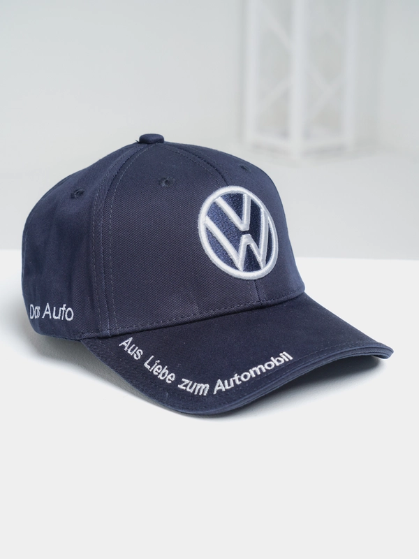 Бейсболка / кепка мужская / женская / унисекс с объемной вышивкой Volkswagen / Фольксваген