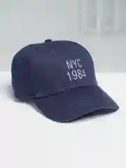 Синий бейсболка унисекс NYC