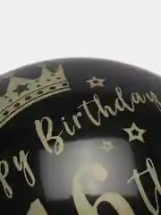 Серый латексные воздушные шары с надписью Happy Birthday, С Днем Рождения