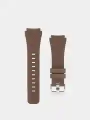 Коричневый силиконовый ремешок для Samsung 20 мм / 22 mm