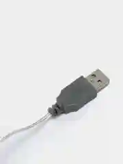 Новогодняя гирлянда "Звезды", от USB, 10 ламп, 2 метра, разноцветная