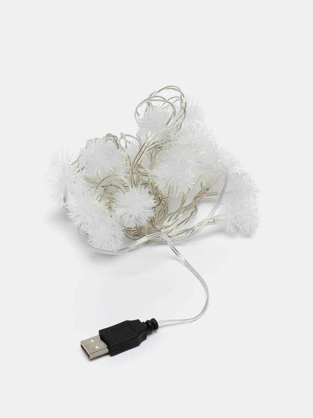 Новогодняя гирлянда "Шары", 20 ламп, USB