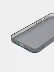 Темный, прозрачный, силиконовый чехол для iPhone 13 и iPhone 13 Pro