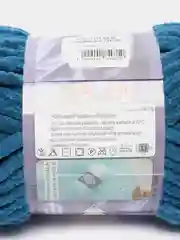 Тёмно-бирюзовый пряжа плюшевая Alize Velluto, микрополиэстер, 100 г, 68 м