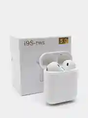 Наушники беспроводные i9S-TWS блютуз с чехлом и карабином