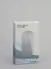 Белый бесшумная беспроводная мышь