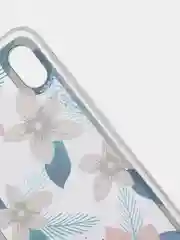 Тёмно-бирюзовый чехол Xiaomi Redmi 7A, Сяоми Редми 7А, прозрачный с рисунком