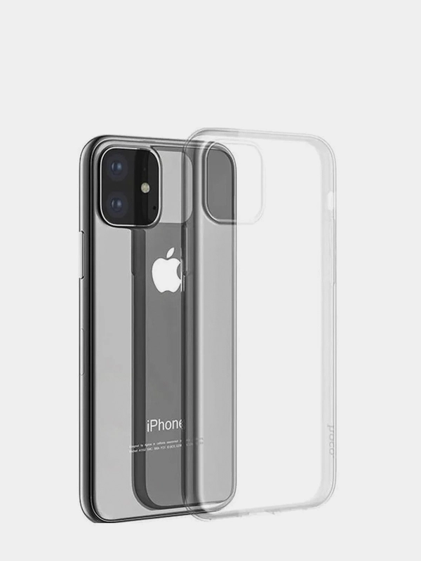 Чехол силиконовый для iPhone 11 Pro, прозрачный