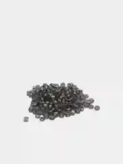 Серый бисер стеклянный, 30 г