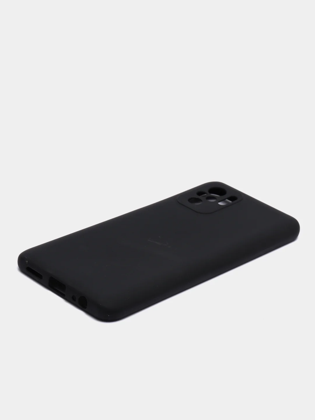 Черный чехол Xiaomi Redmi Note 10 / Note 10s, силиконовый