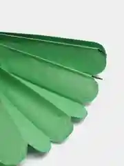 Зеленый помпоны из бумаги тишью для декора