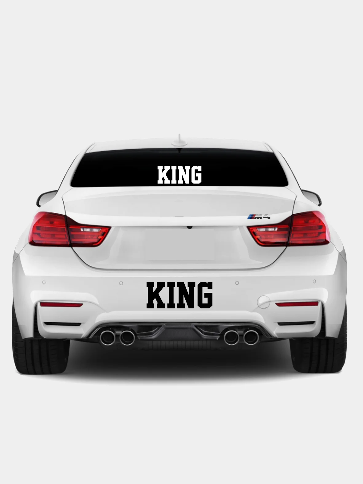 Наклейка KING