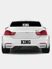 Наклейка KING