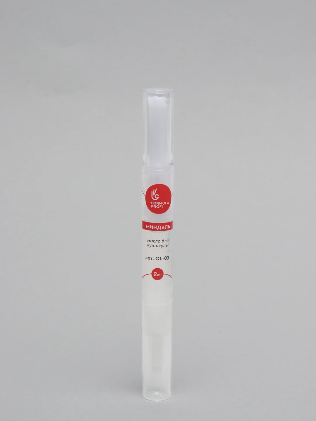 Formula Profi, Масло для кутикулы "Мягкая формула" (миндаль), 2 мл