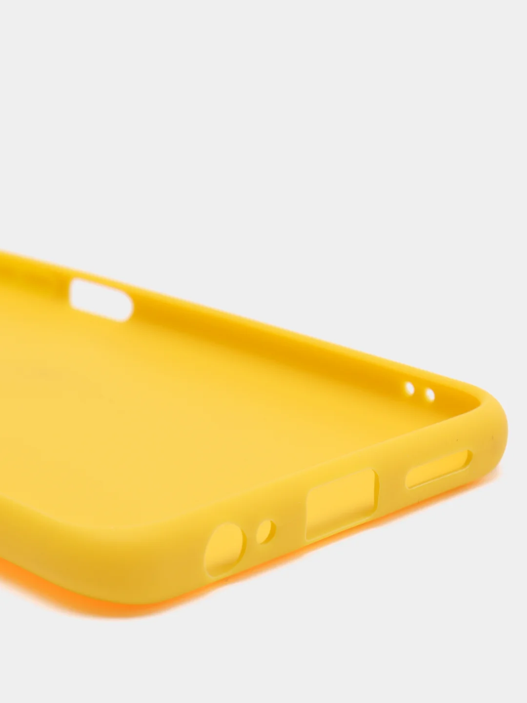 Желтый чехол Xiaomi Redmi Note 10 / Note 10s, силиконовый