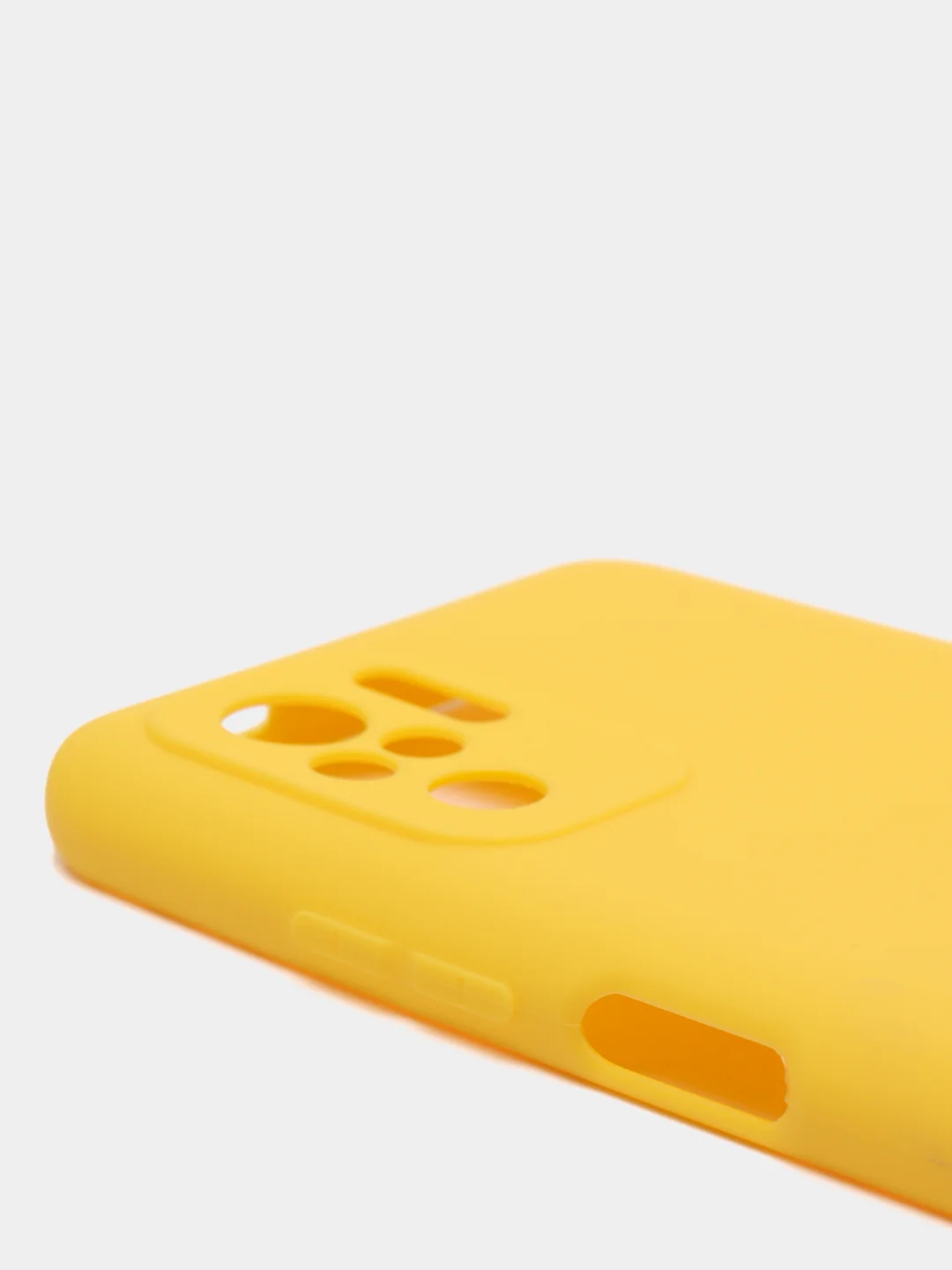 Желтый чехол Xiaomi Redmi Note 10 / Note 10s, силиконовый