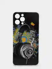 Хром чехол iPhone 12 / 12 Pro, 12 Pro Max, 12 Mini чехол силиконовый с рисунком