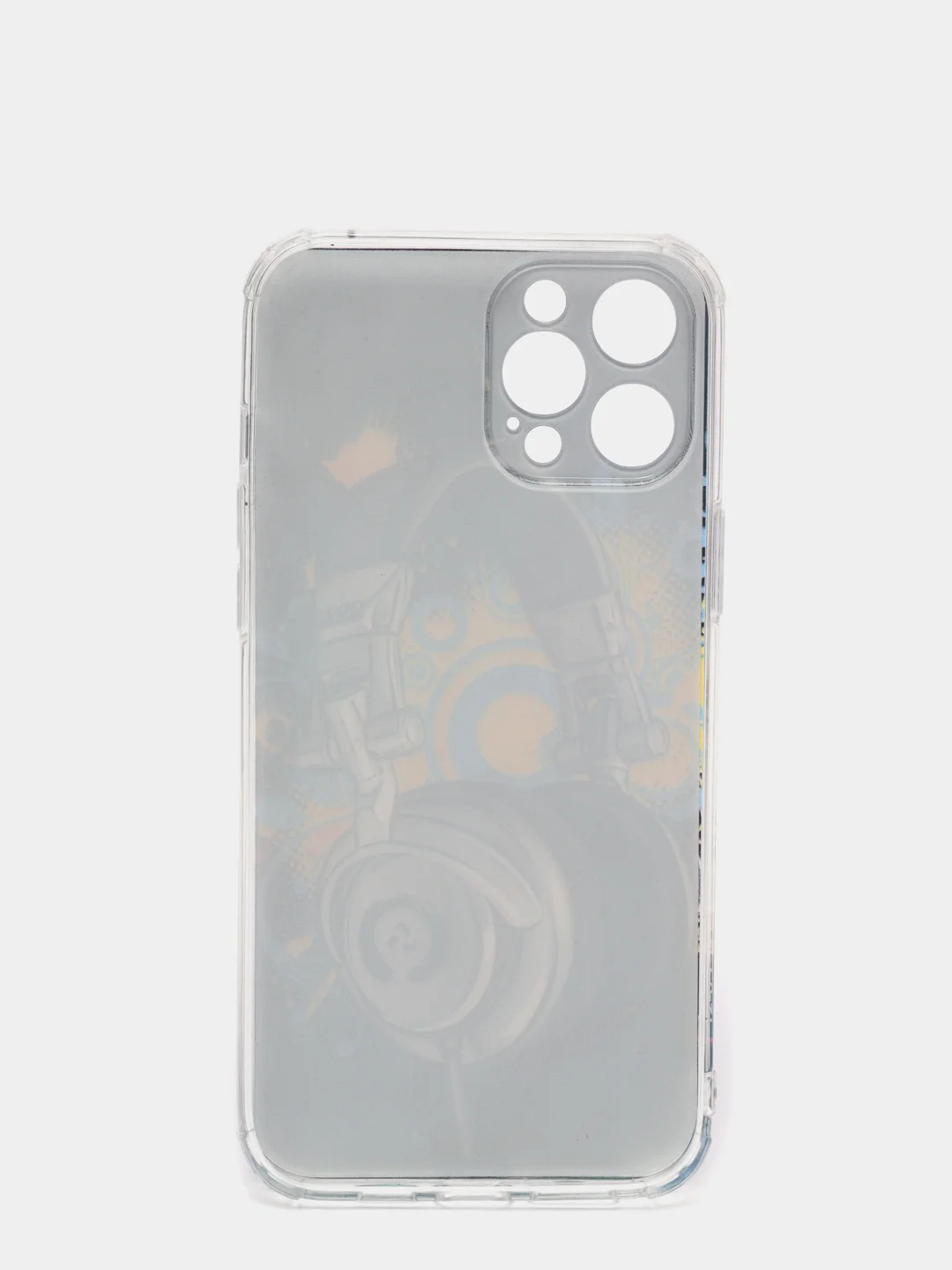Хром чехол iPhone 12 / 12 Pro, 12 Pro Max, 12 Mini чехол силиконовый с рисунком