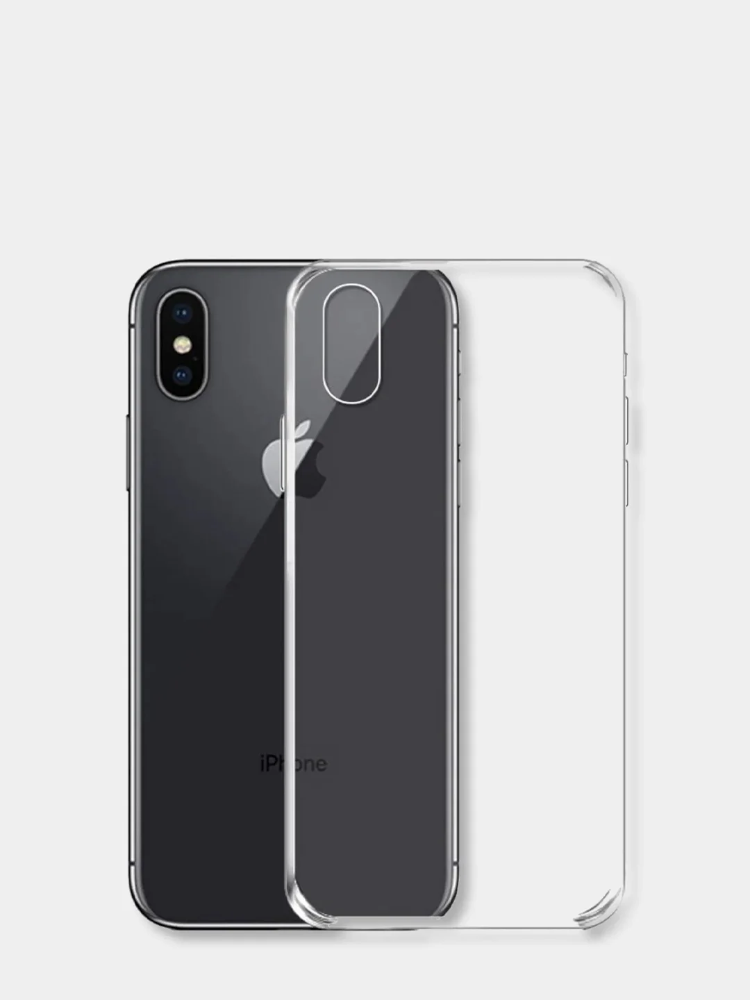 Чехол для iPhone 6/6S/Plus/7/8/11/XR/12 Pro Max mini/13/14/15/16, Pro, Pro Max прозрачный