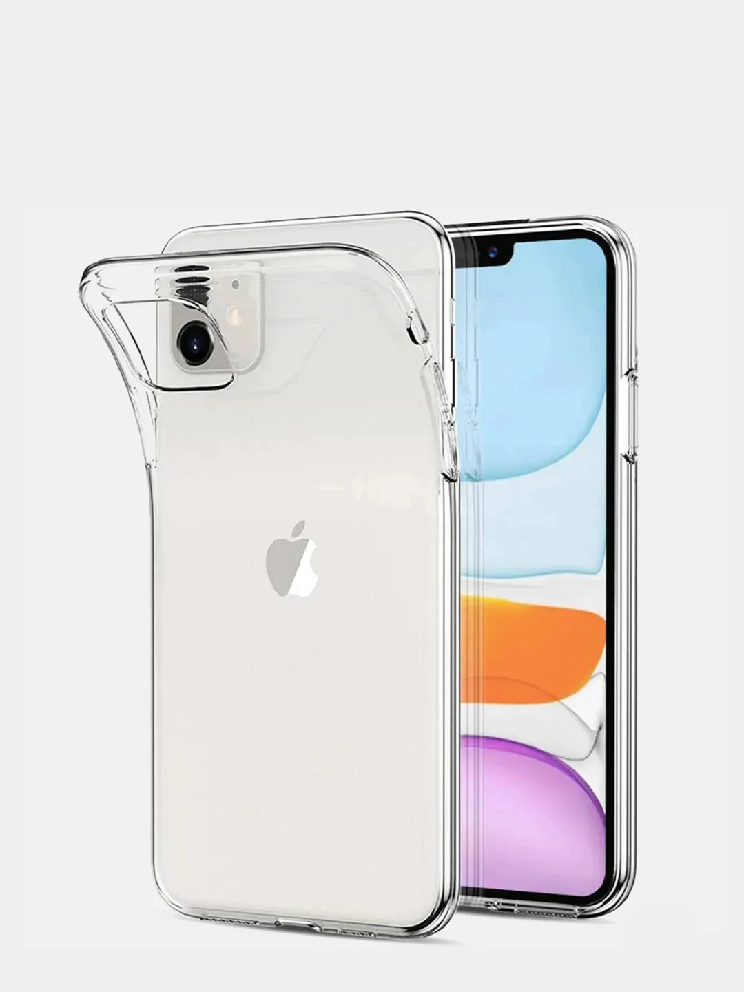 Чехол для iPhone 6/6S/Plus/7/8/11/XR/12 Pro Max mini/13/14/15/16, Pro, Pro Max прозрачный