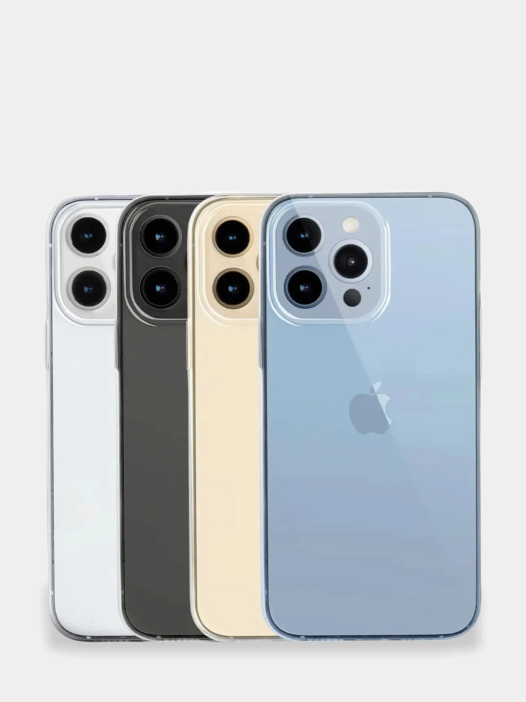 Чехол для iPhone 6/6S/Plus/7/8/11/XR/12 Pro Max mini/13/14/15/16, Pro, Pro Max прозрачный