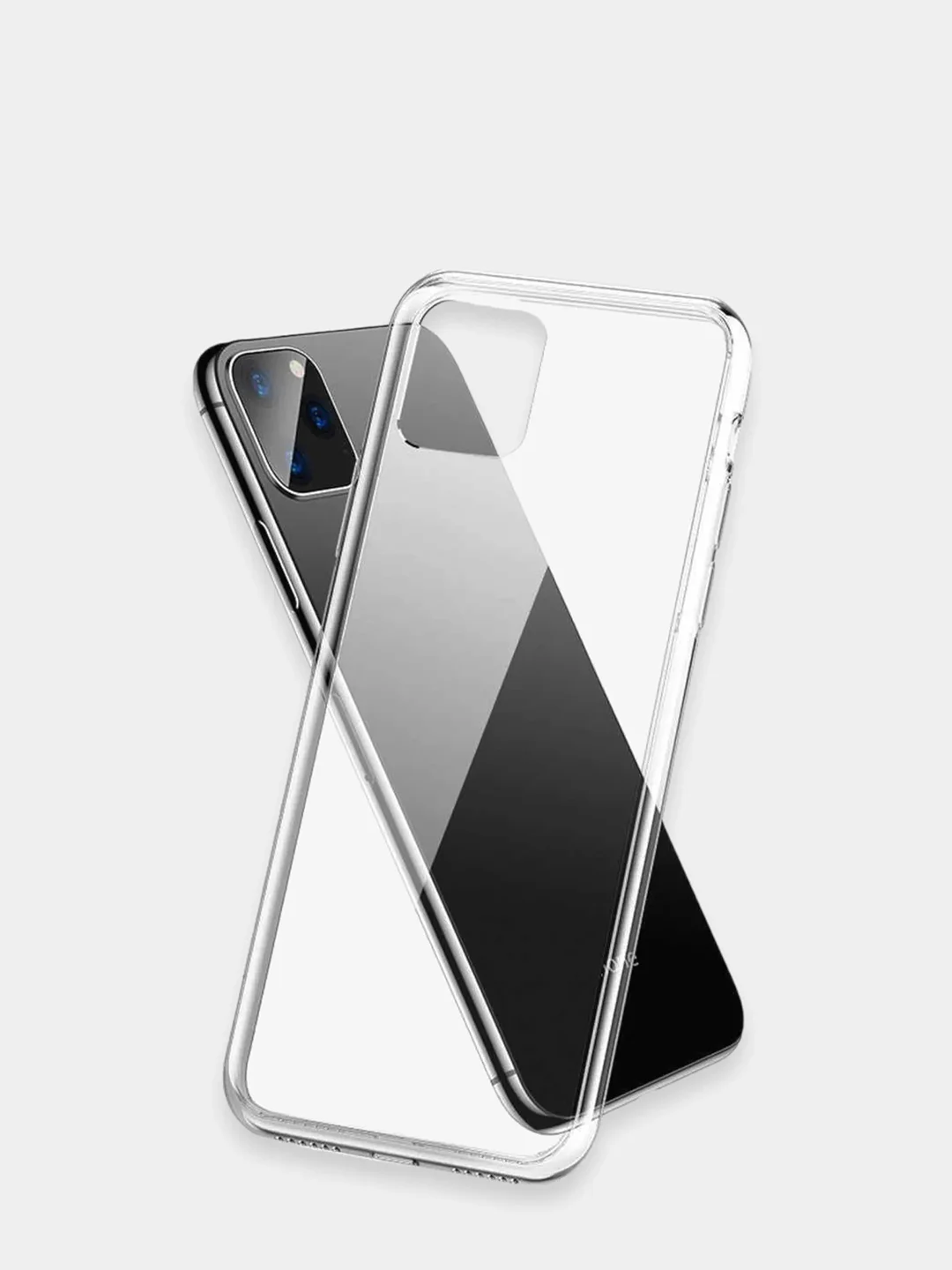 Чехол для iPhone 6/6S/Plus/7/8/11/XR/12 Pro Max mini/13/14/15/16, Pro, Pro Max прозрачный
