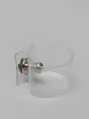 Серебряный нашивка "Ручная работа", "Hand Made", 2 шт