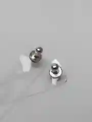 Серебряный нашивка "Ручная работа", "Hand Made", 2 шт