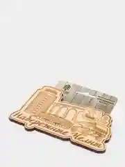 Магнит деревянный Набережные Челны