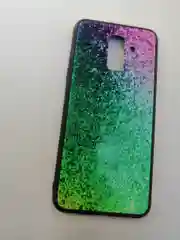 Силиконовый усиленный с рисунком чехол Samsung A6 plus/ СамсунгA6+(Plus)(A605FN)