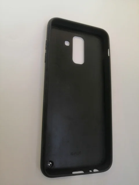 Силиконовый усиленный с рисунком чехол Samsung A6 plus/ СамсунгA6+(Plus)(A605FN)