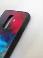 Силиконовый усиленный с рисунком чехол Samsung A6 plus/ СамсунгA6+(Plus)(A605FN)