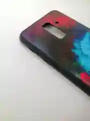 Силиконовый усиленный с рисунком чехол Samsung A6 plus/ СамсунгA6+(Plus)(A605FN)