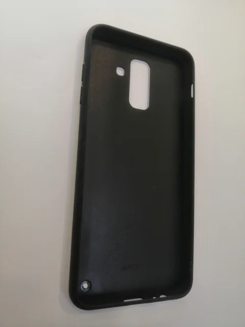 Силиконовый усиленный с рисунком чехол Samsung A6 plus/ СамсунгA6+(Plus)(A605FN)