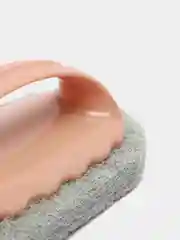 Пастельно-коралловый щетка с ручкой
