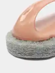 Пастельно-коралловый щетка с ручкой