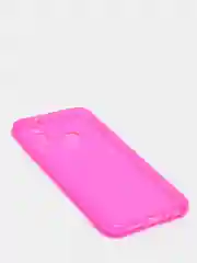 Фуксия чехол Xiaomi Redmi Note 8, Note 8 2021, Редми Нот 8 прозрачный плотный неоновый с оттенком