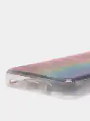 Терракотовый чехол Samsung Galaxy M31s, Галакси М31с силиконовый переливающийся жидкий с блестками