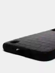 Красный чехол Samsung Galaxy A01/A01 Core/A10/A20s/A41/A50/M11/M21/M31s/M51/S20FE, вставка из кожи